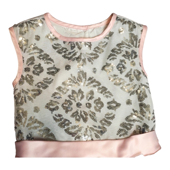 Jona Michelle Girls Dress with Sequins - Picture 2 of 4